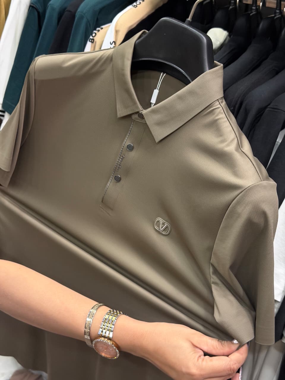 Valentino Stretchable Dri Fit Polo
