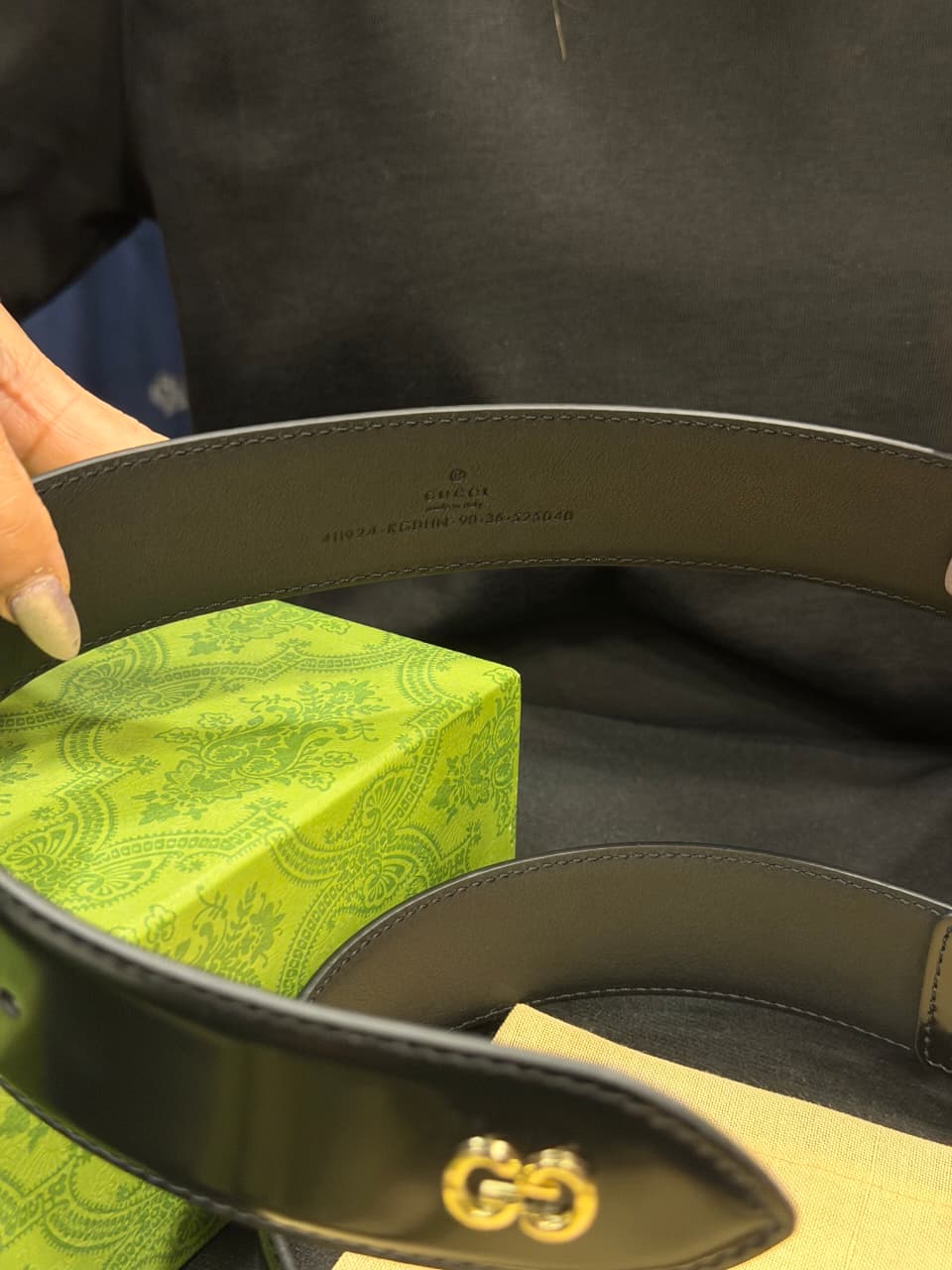 Gucci 1:1 Grade Genuine Leather Belt with Full Packaging