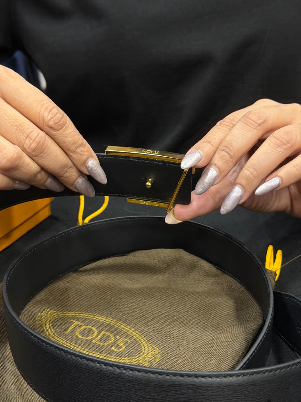 Tods 1:1 Grade Genuine Leather Belt with Full Packaging