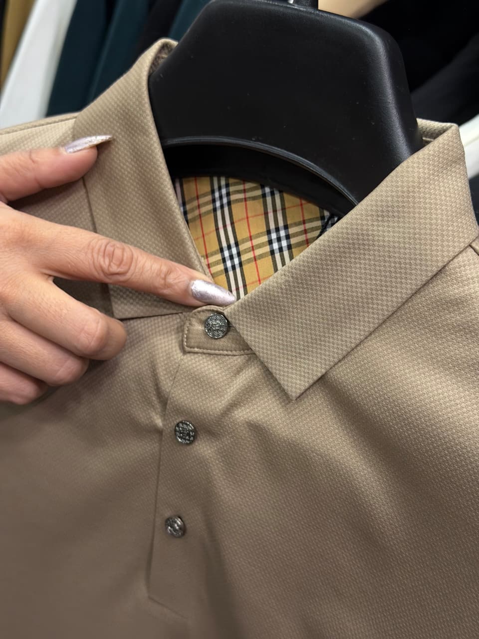 Burberry Stretchable Dri Fit Polo