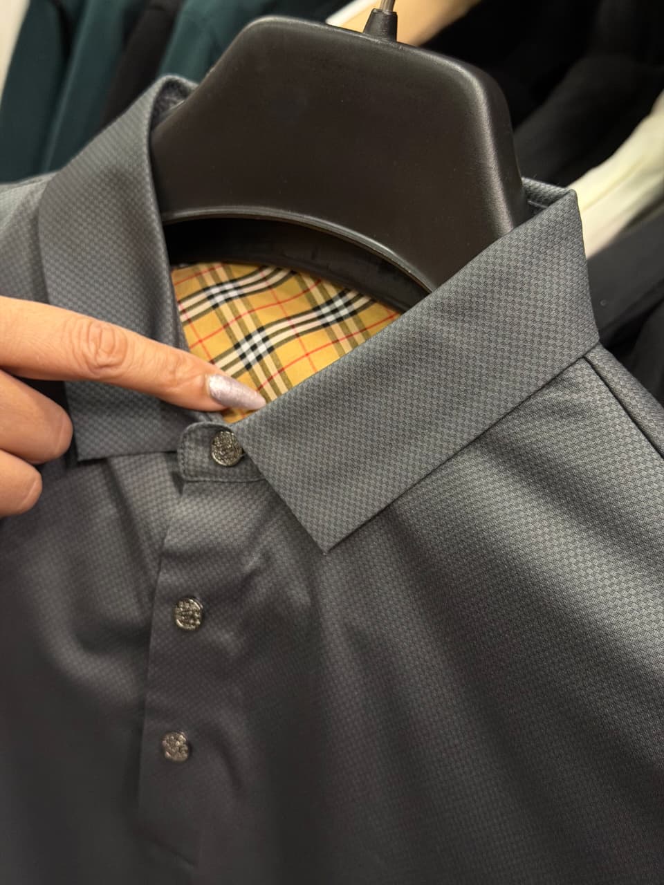 Burberry Stretchable Dri Fit Polo