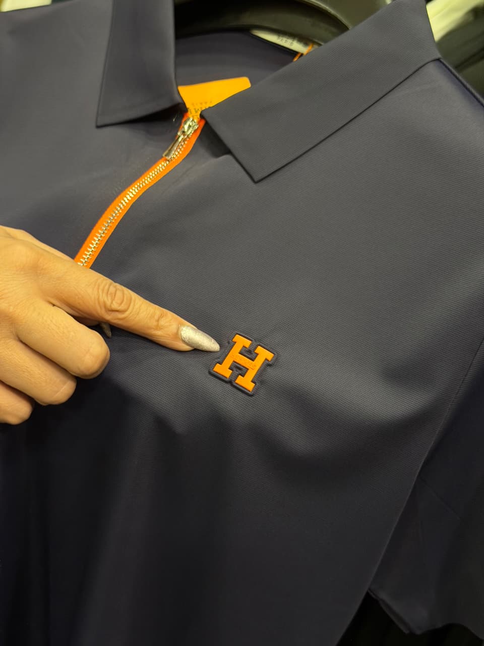 Hermes Stretchable Dri Fit Polo