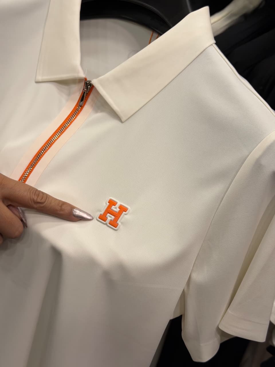 Hermes Stretchable Dri Fit Polo
