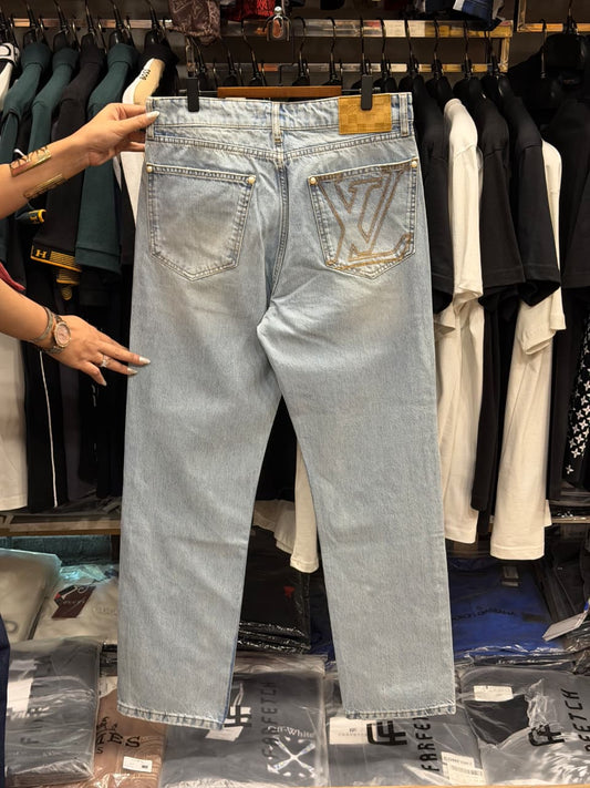 Louis Vuitton 1:1 Grade Super Premium Denim Jeans