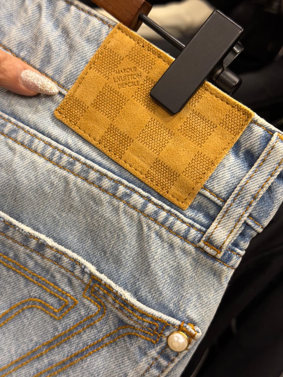 Louis Vuitton 1:1 Grade Super Premium Denim Jeans