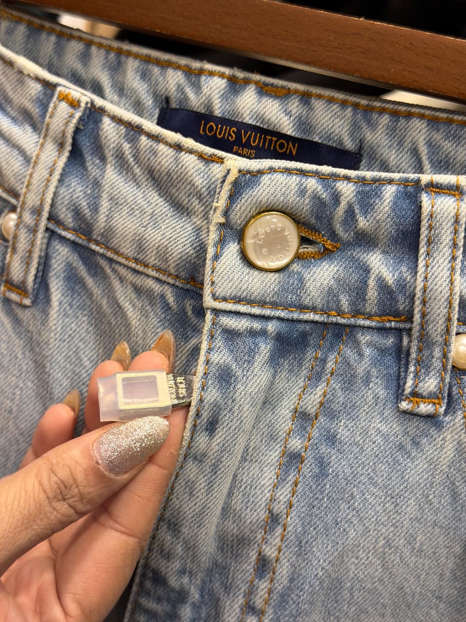 Louis Vuitton 1:1 Grade Super Premium Denim Jeans