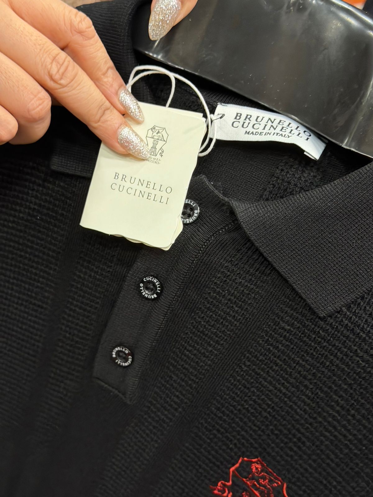 Brunello Cucinelli 1:1 Grade Knitwear Polo