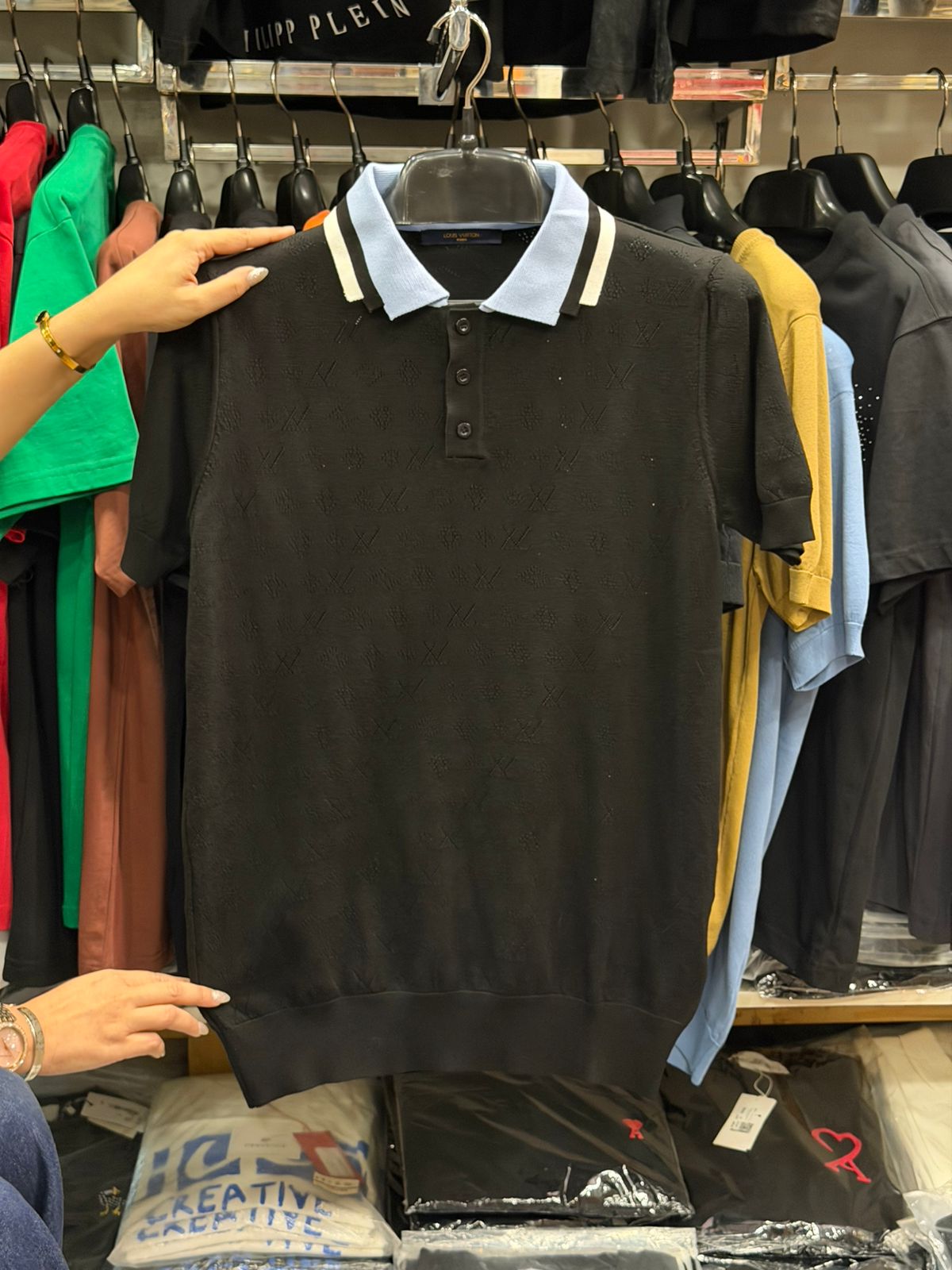 Louis Vuitton 1:1 Grade Knitwear Polo