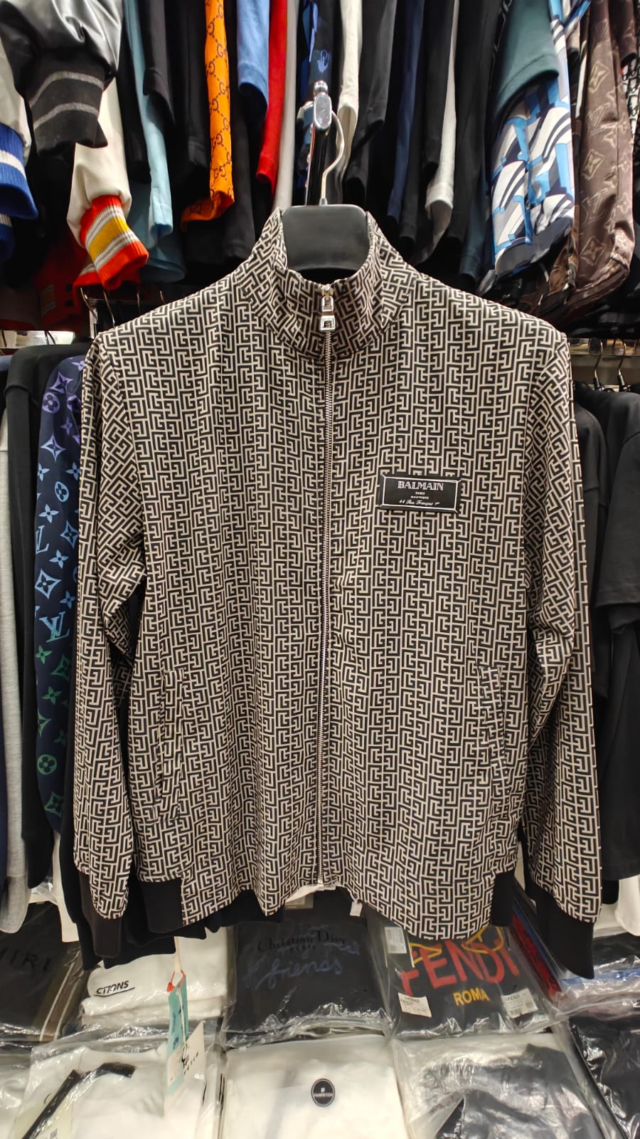 Balmain 1:1 Grade Wind Breaker Jacket
