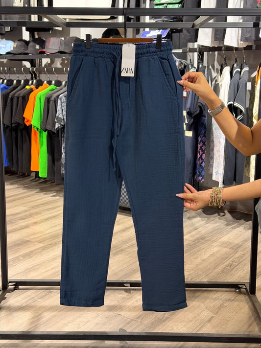 Zara Cotton Linen Trouser