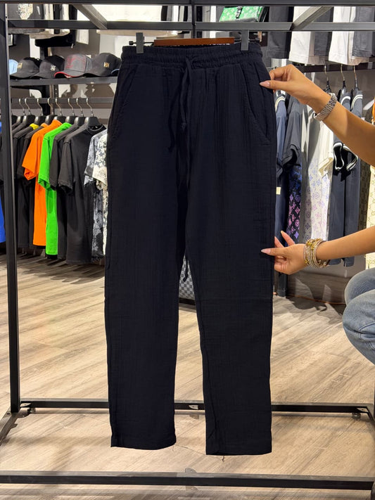 Zara Cotton Linen Trouser