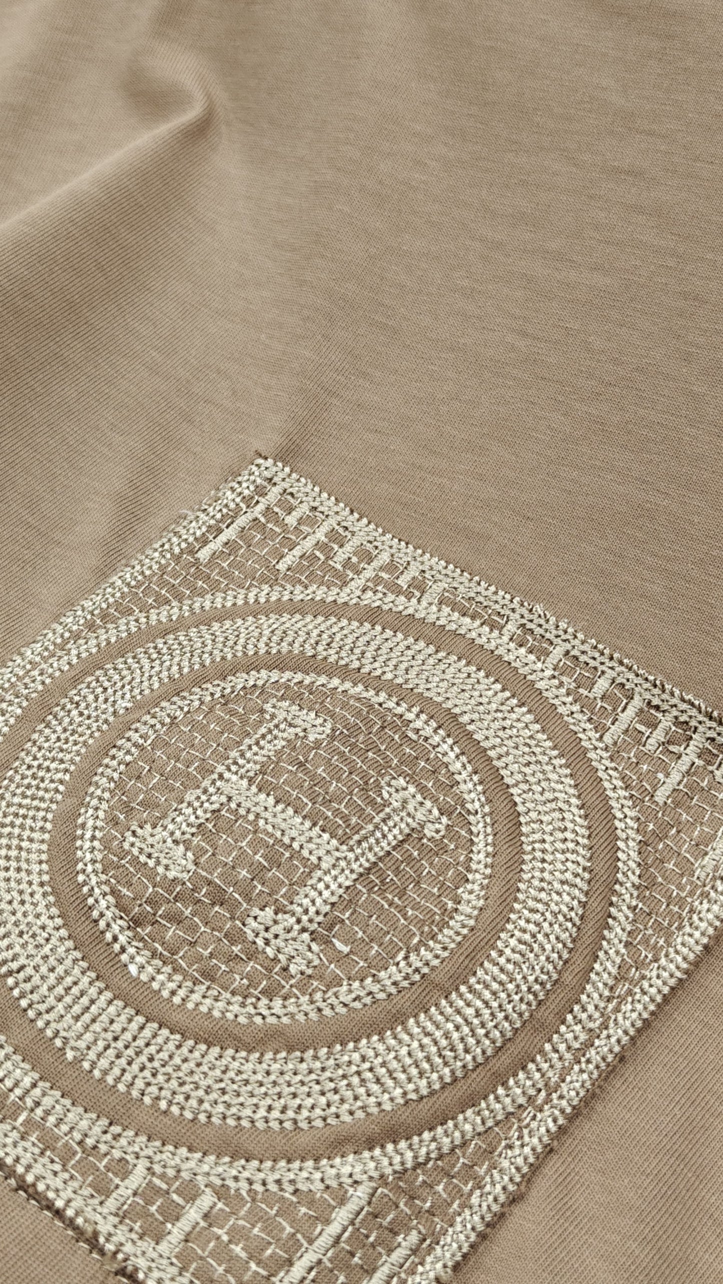 Hermes 1:1 Grade Oversized Crew Neck Tshirt